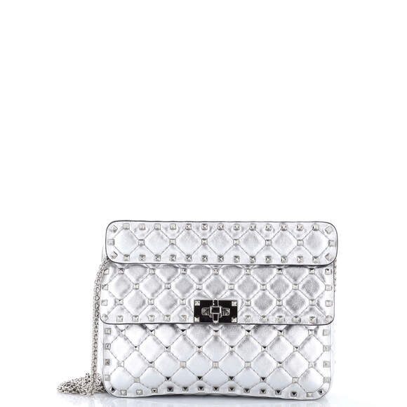 Valentino Garavani Rockstud Spike Flap #240468V12B